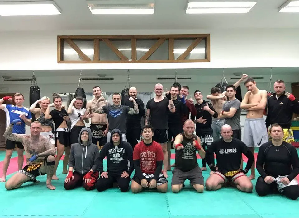 Trénink thajského boxu